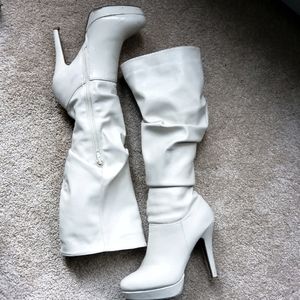Faux Leather Boots